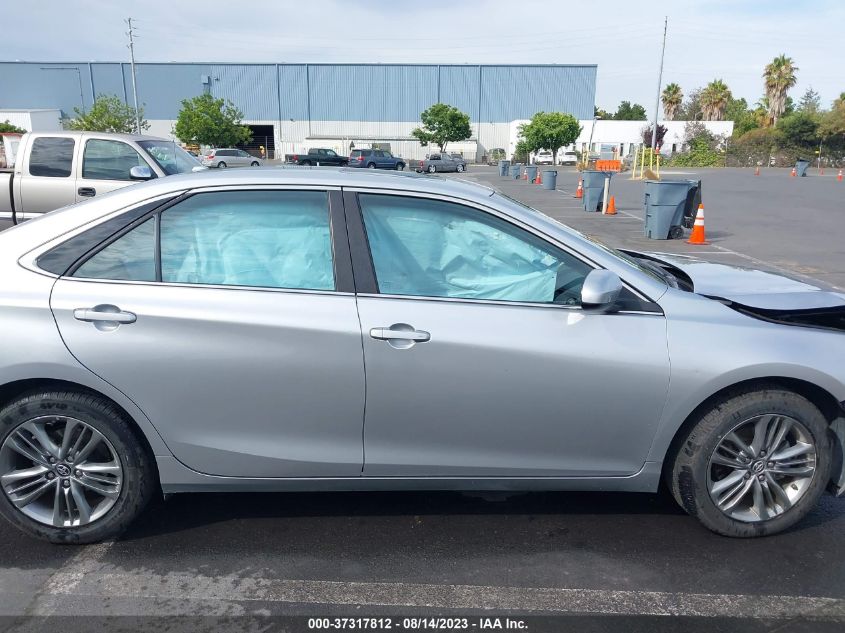2017 TOYOTA CAMRY XLE/SE/LE/XSE - 4T1BF1FK7HU354667