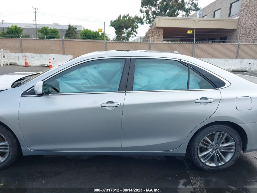 2017 TOYOTA CAMRY XLE/SE/LE/XSE - 4T1BF1FK7HU354667