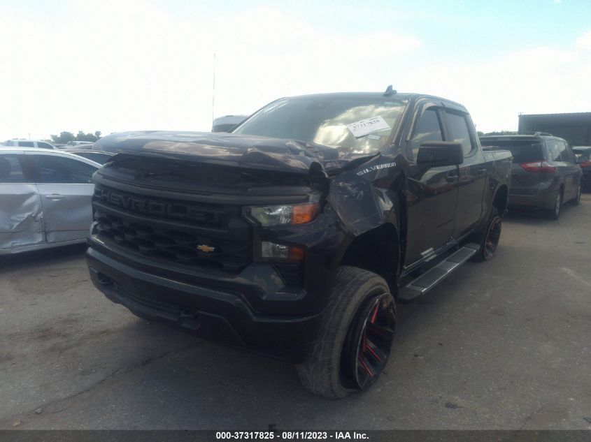 2022 CHEVROLET SILVERADO 1500 CUSTOM - 3GCPDBEK4NG535280