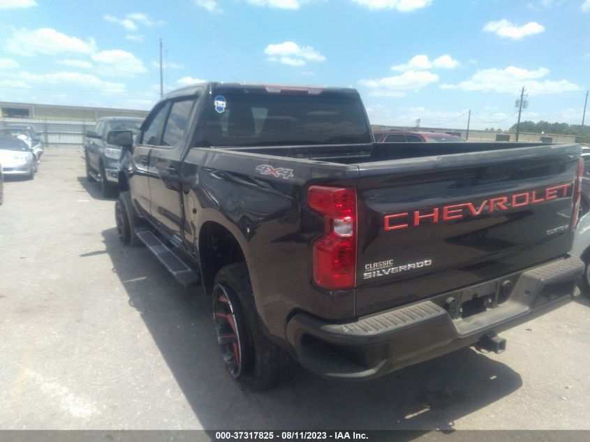 2022 CHEVROLET SILVERADO 1500 CUSTOM - 3GCPDBEK4NG535280