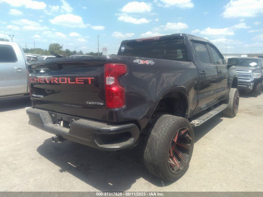 2022 CHEVROLET SILVERADO 1500 CUSTOM - 3GCPDBEK4NG535280