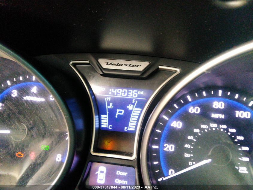 2014 HYUNDAI VELOSTER TURBO KMHTC6AEXEU188782