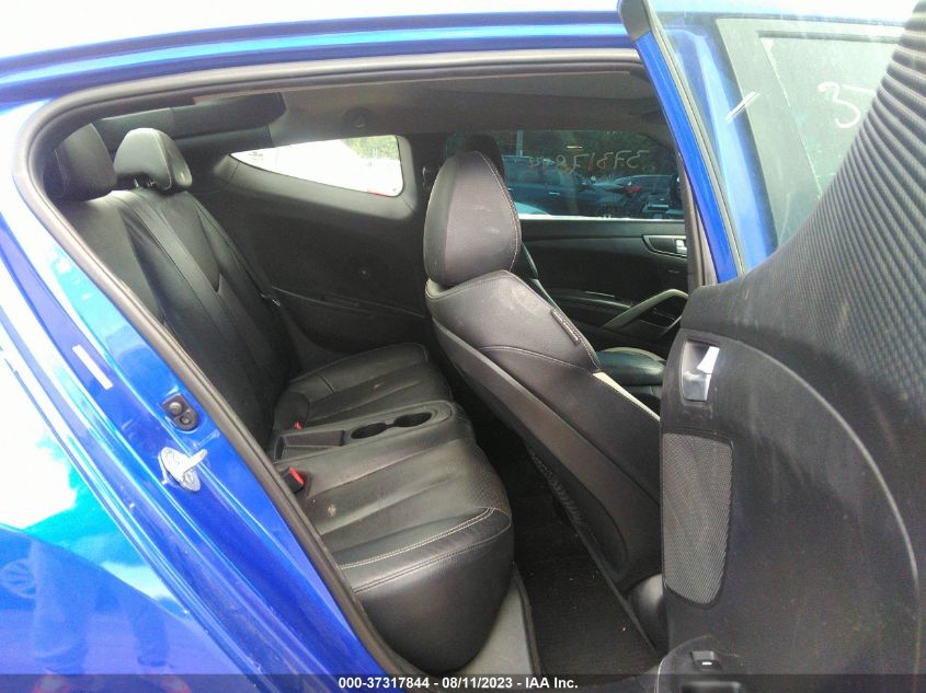 2014 HYUNDAI VELOSTER TURBO KMHTC6AEXEU188782
