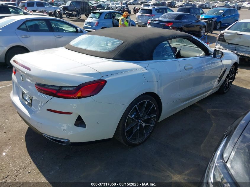 2020 BMW 8 SERIES 840I - WBADZ2C00LCE17572