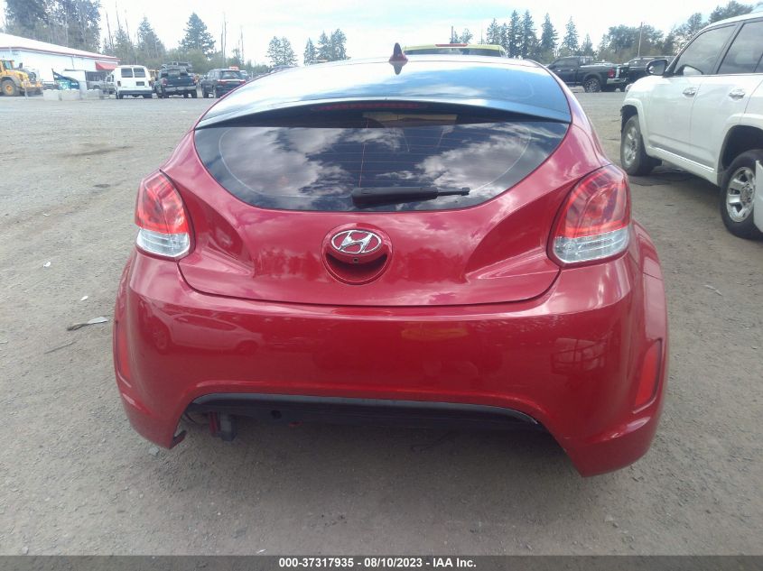2016 HYUNDAI VELOSTER - KMHTC6AD8GU270987