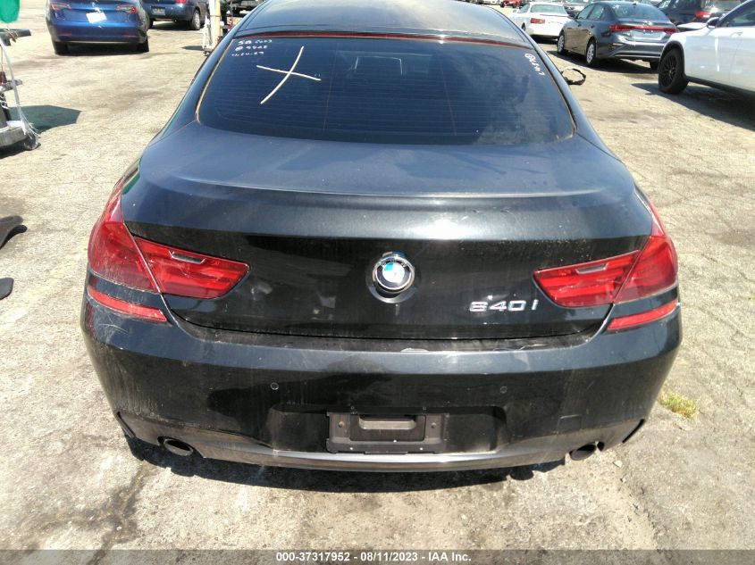 2015 BMW 6 SERIES 640I - WBA6A0C52FD318862