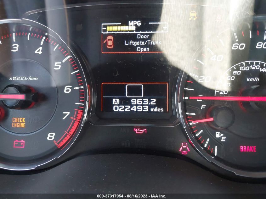 2021 SUBARU WRX LIMITED - JF1VA1H63M9806259
