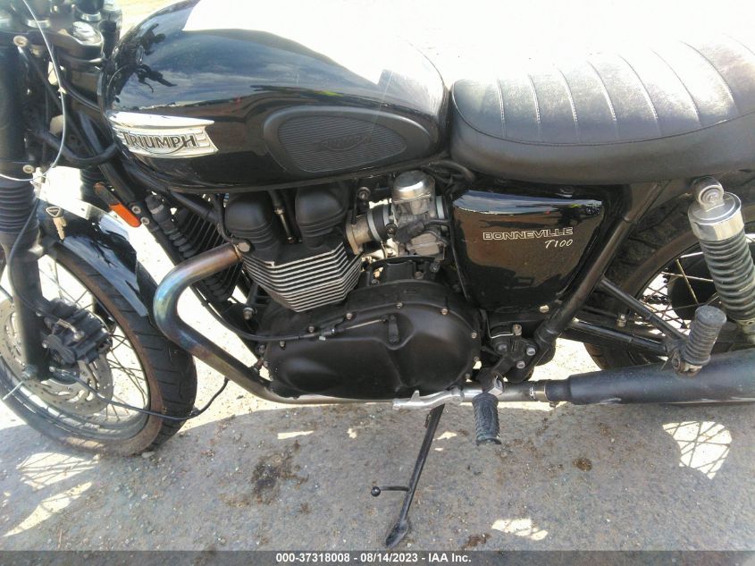 2014 TRIUMPH MOTORCYCLE BONNEVILLE T100 SMT910K18ET609502