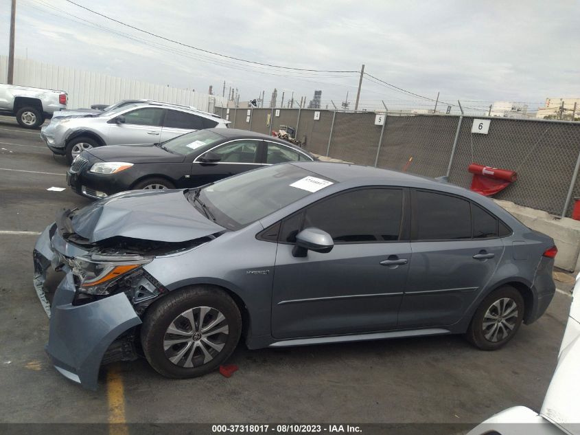 2021 TOYOTA COROLLA HYBRID LE - JTDEAMDE8MJ029052