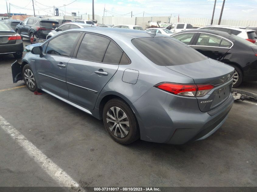 2021 TOYOTA COROLLA HYBRID LE - JTDEAMDE8MJ029052