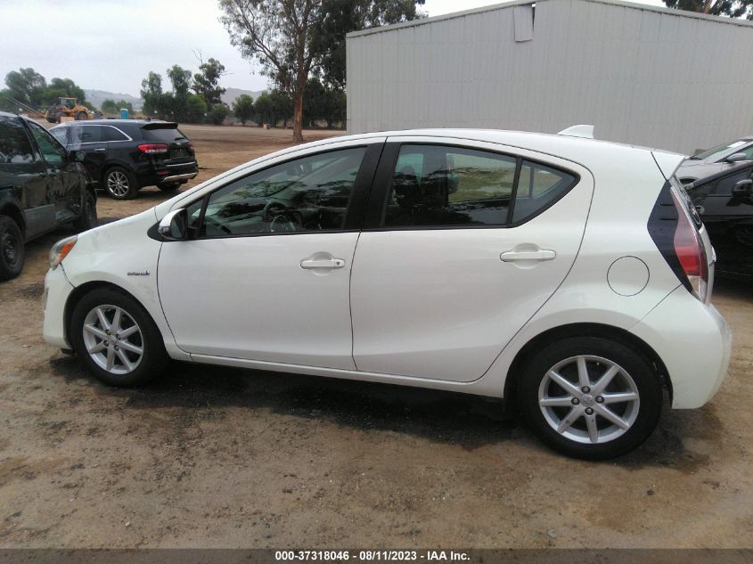 2015 TOYOTA PRIUS C ONE/TWO/THREE/FOUR - JTDKDTB31F1090090
