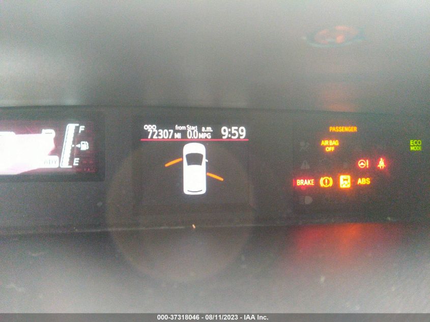 2015 TOYOTA PRIUS C ONE/TWO/THREE/FOUR - JTDKDTB31F1090090