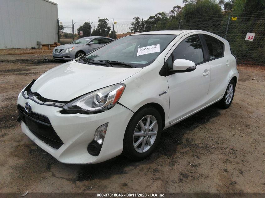 2015 TOYOTA PRIUS C ONE/TWO/THREE/FOUR - JTDKDTB31F1090090