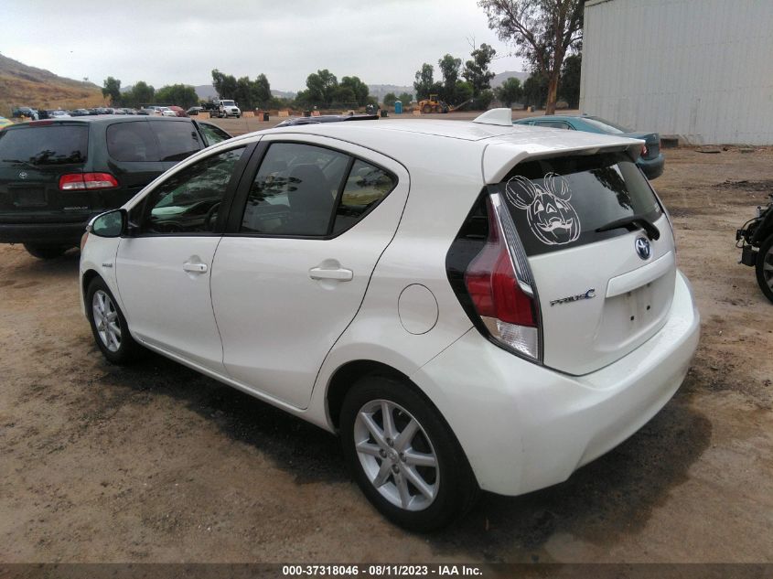 2015 TOYOTA PRIUS C ONE/TWO/THREE/FOUR - JTDKDTB31F1090090