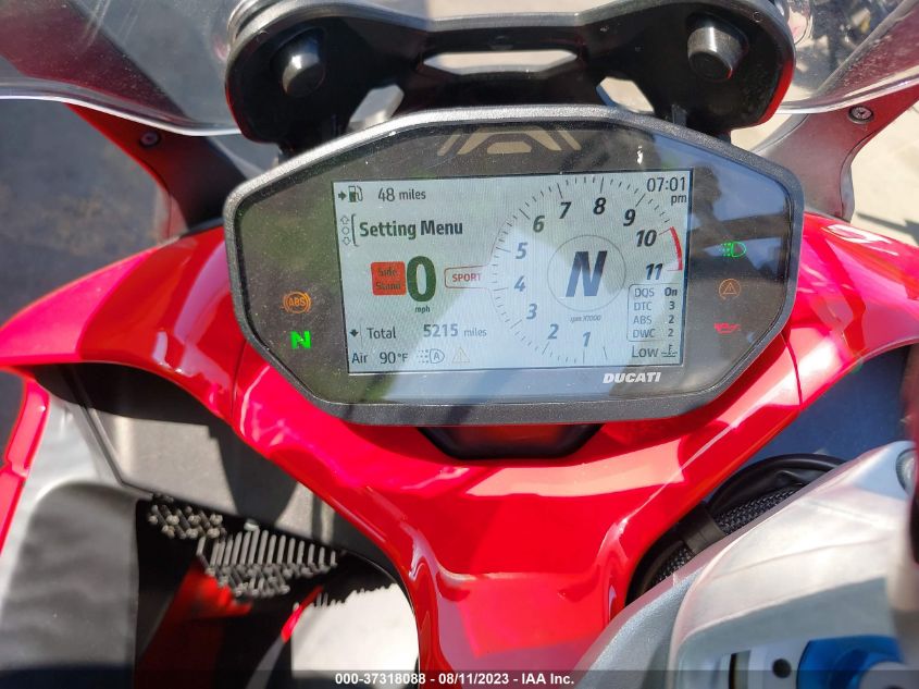 2022 DUCATI SUPERSPORT - ZDMVABDS0NB002275