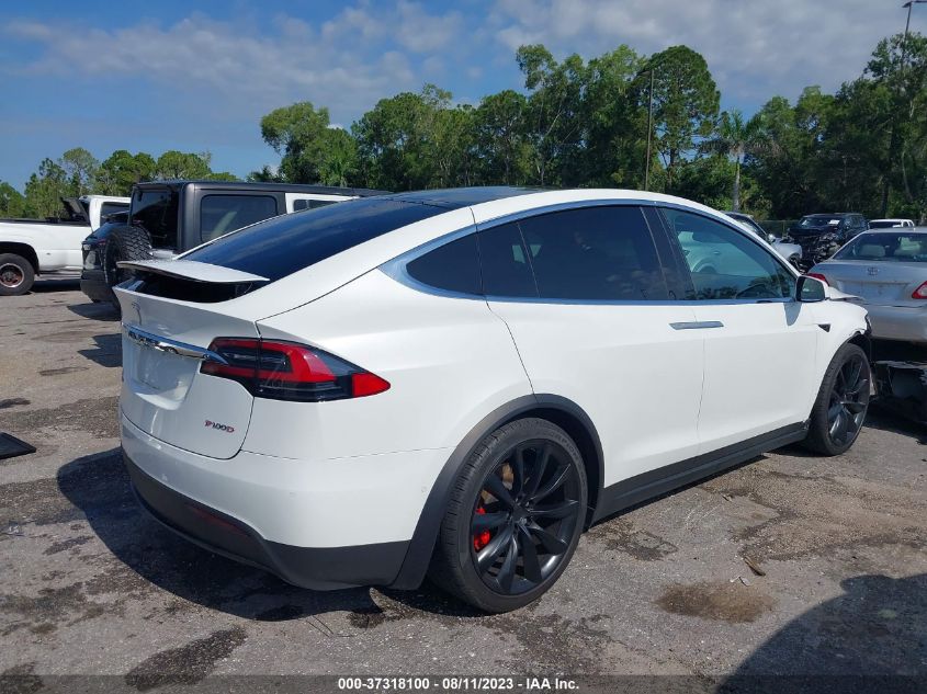 5YJXCBE40KF155133 Tesla Model X P100D/PERFORMANCE 4