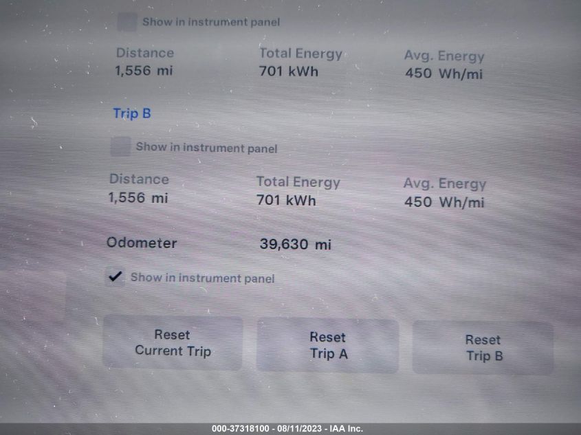 5YJXCBE40KF155133 Tesla Model X P100D/PERFORMANCE 7