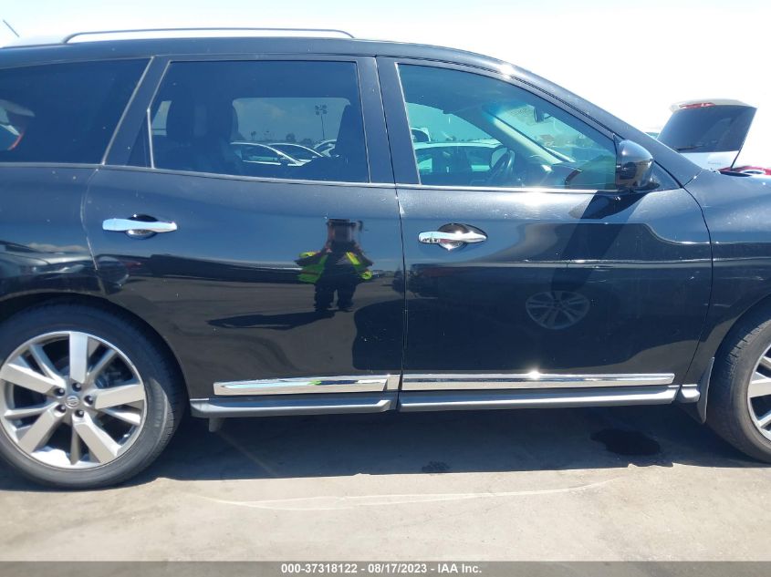 2015 NISSAN PATHFINDER PLATINUM - 5N1AR2MNXFC685848