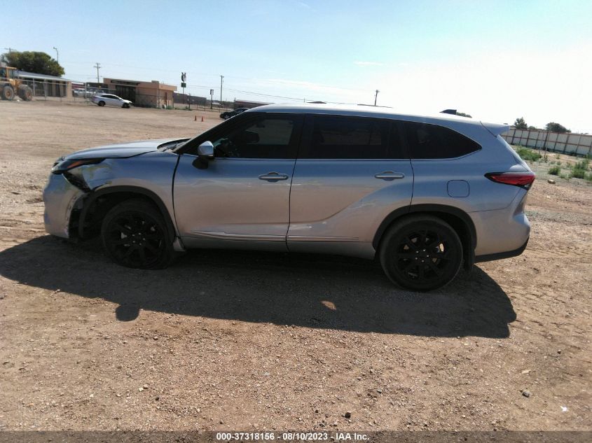 2023 TOYOTA HIGHLANDER L/LE/XLE/XSE/LIMITED - 5TDKDRAH0PS023484