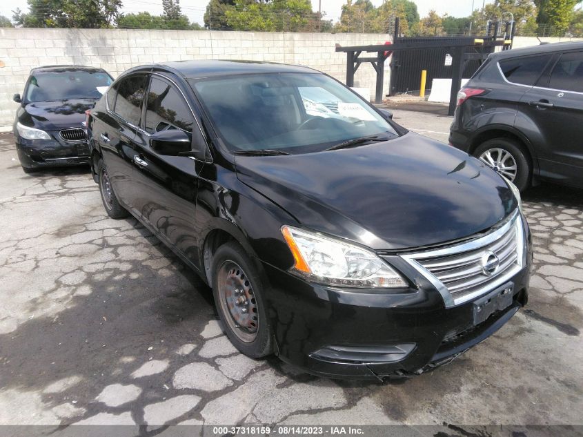 2015 NISSAN SENTRA SR/SL/S/SV/FE+ S - 3N1AB7AP4FY213831