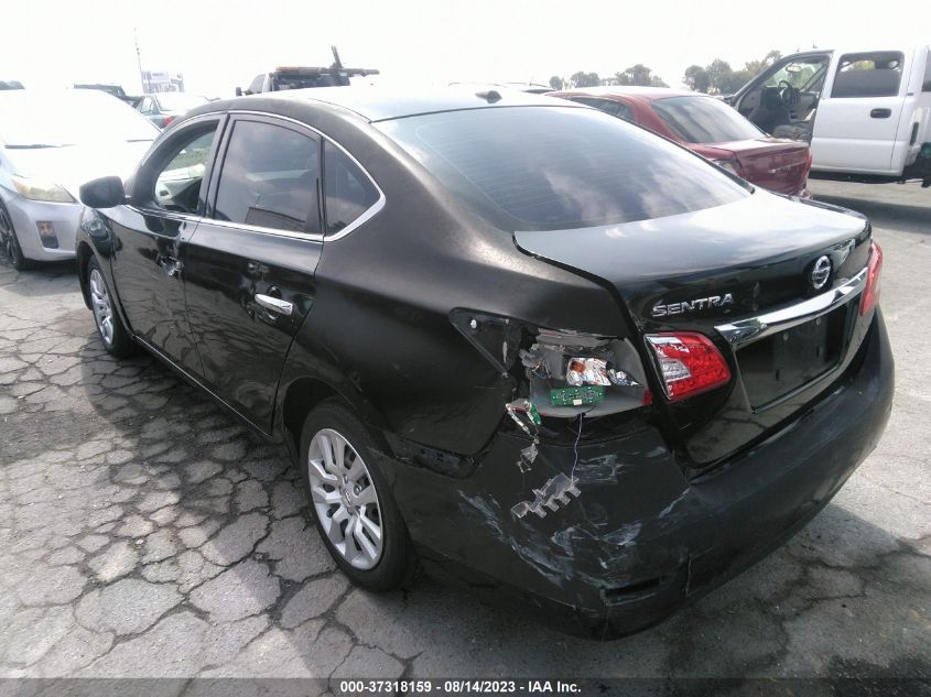2015 NISSAN SENTRA SR/SL/S/SV/FE+ S - 3N1AB7AP4FY213831