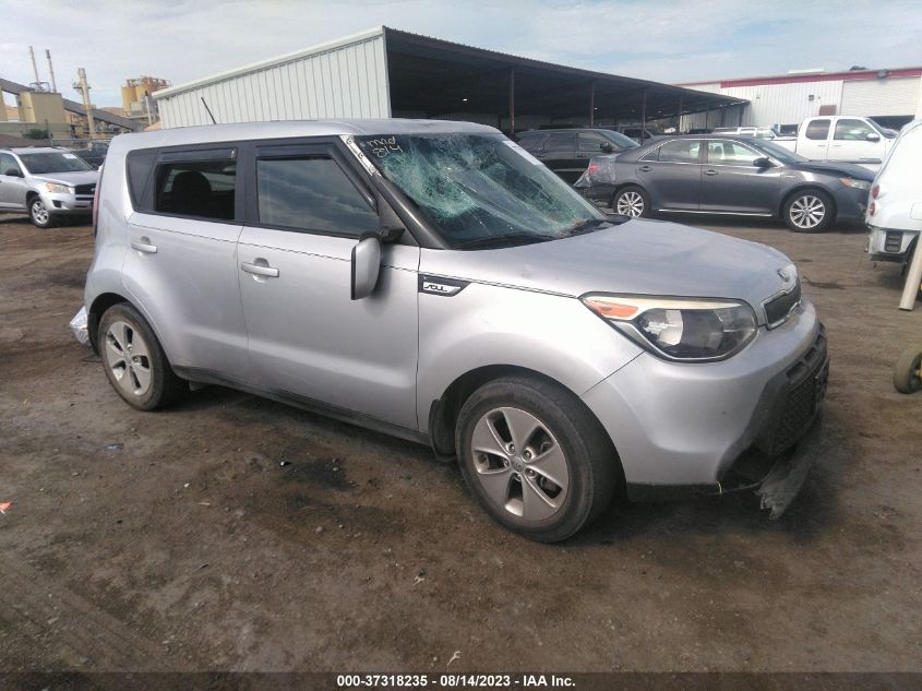 2015 KIA SOUL BASE - KNDJN2A29F7803438