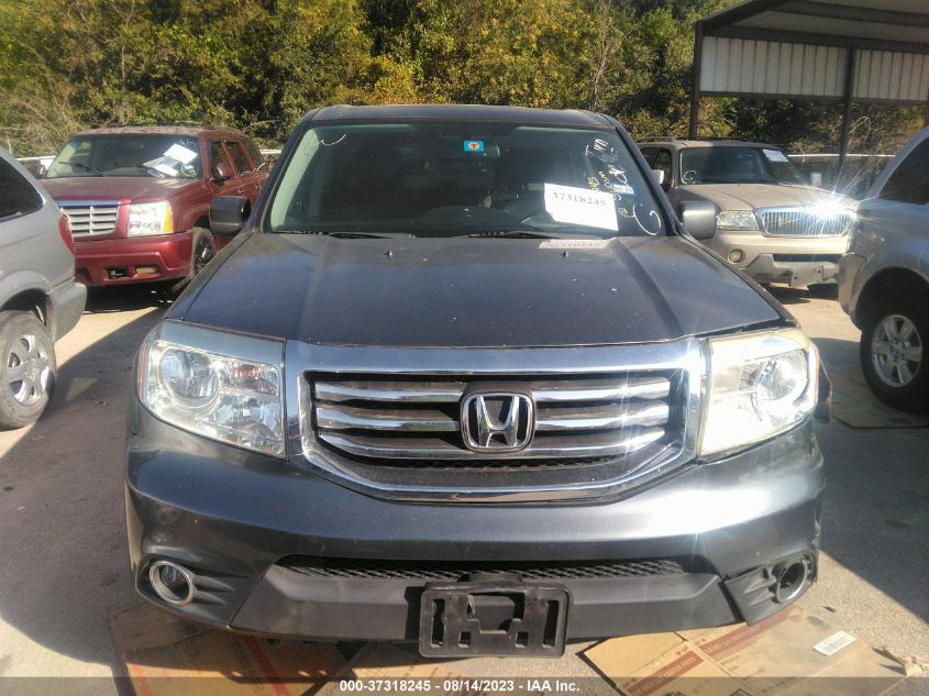 2013 HONDA PILOT EX-L - 5FNYF3H59DB006115