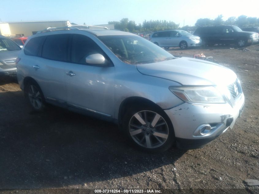 2013 NISSAN PATHFINDER PLATINUM - 5N1AR2MM9DC666647