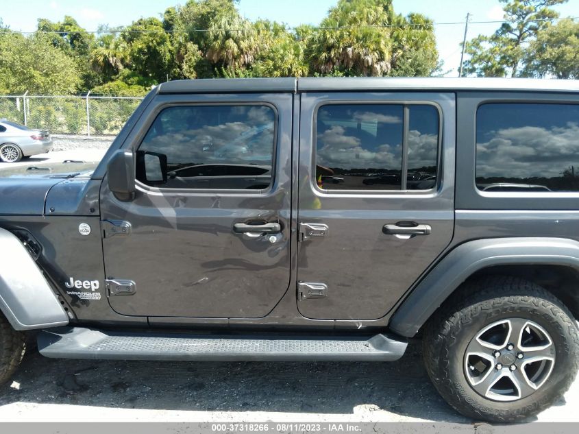 2020 JEEP WRANGLER UNLIMITED SPORT - 1C4HJXDG8LW323715