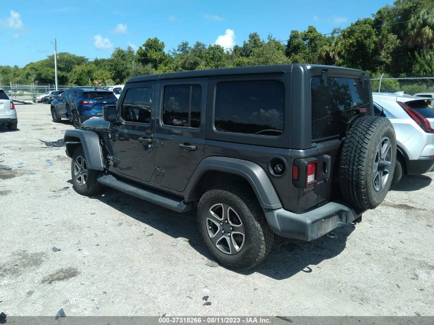 2020 JEEP WRANGLER UNLIMITED SPORT - 1C4HJXDG8LW323715