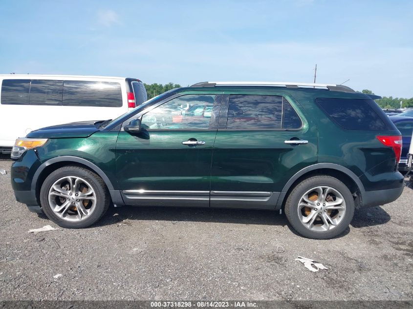 2013 FORD EXPLORER LIMITED - 1FM5K7F96DGA87037