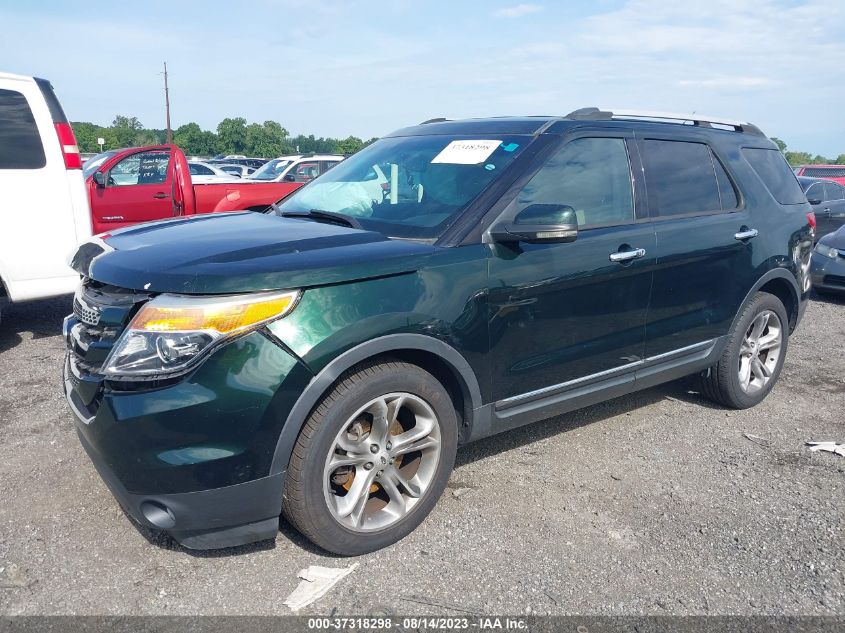 2013 FORD EXPLORER LIMITED - 1FM5K7F96DGA87037