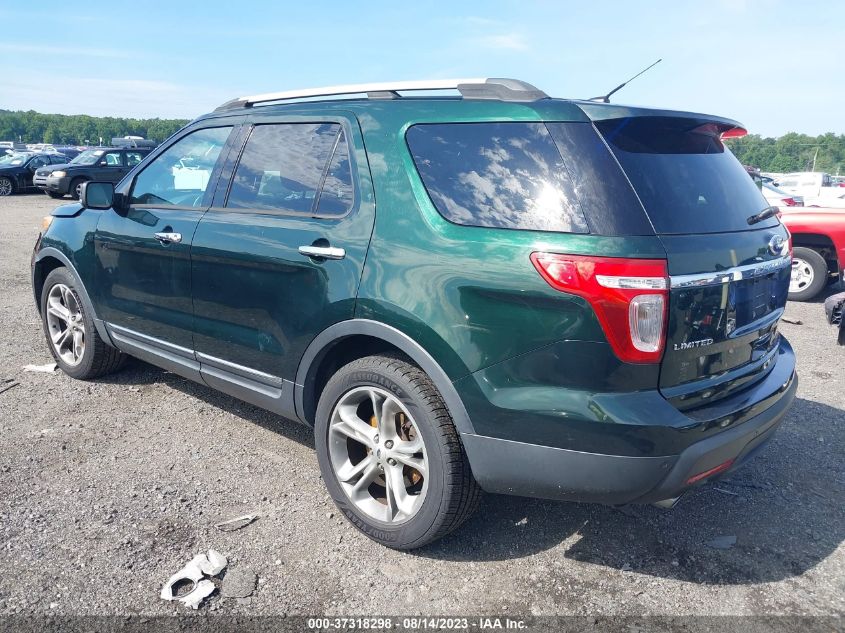 2013 FORD EXPLORER LIMITED - 1FM5K7F96DGA87037