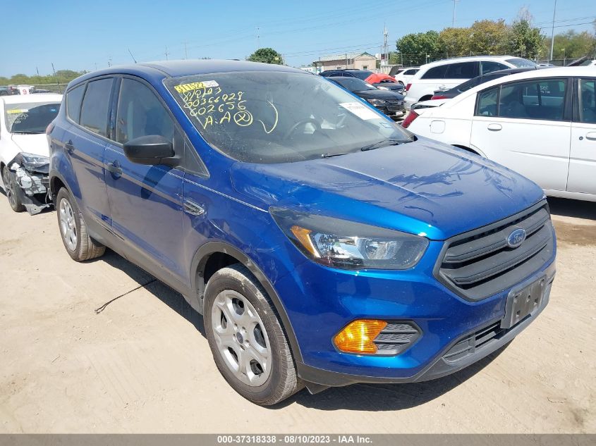 2019 FORD ESCAPE S - 1FMCU0F70KUC02656