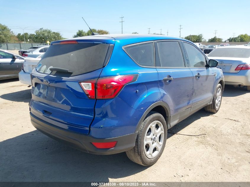 2019 FORD ESCAPE S - 1FMCU0F70KUC02656