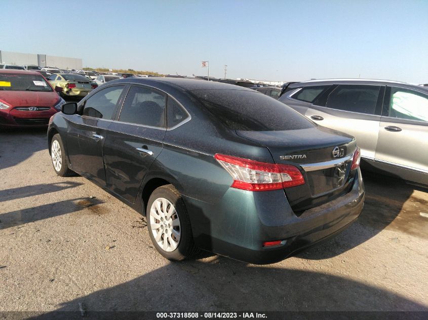 2014 NISSAN SENTRA SV - 3N1AB7AP6EY335122
