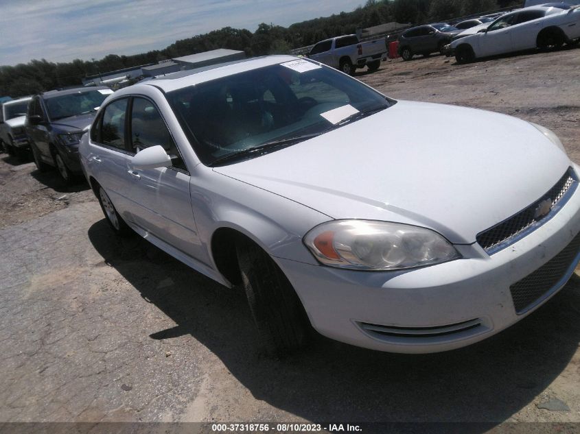 2013 CHEVROLET IMPALA LT - 2G1WG5E38D1156893
