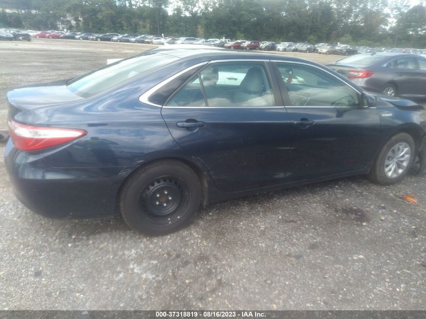 2016 TOYOTA CAMRY HYBRID LE/XLE/SE - 4T1BD1FK9GU189970