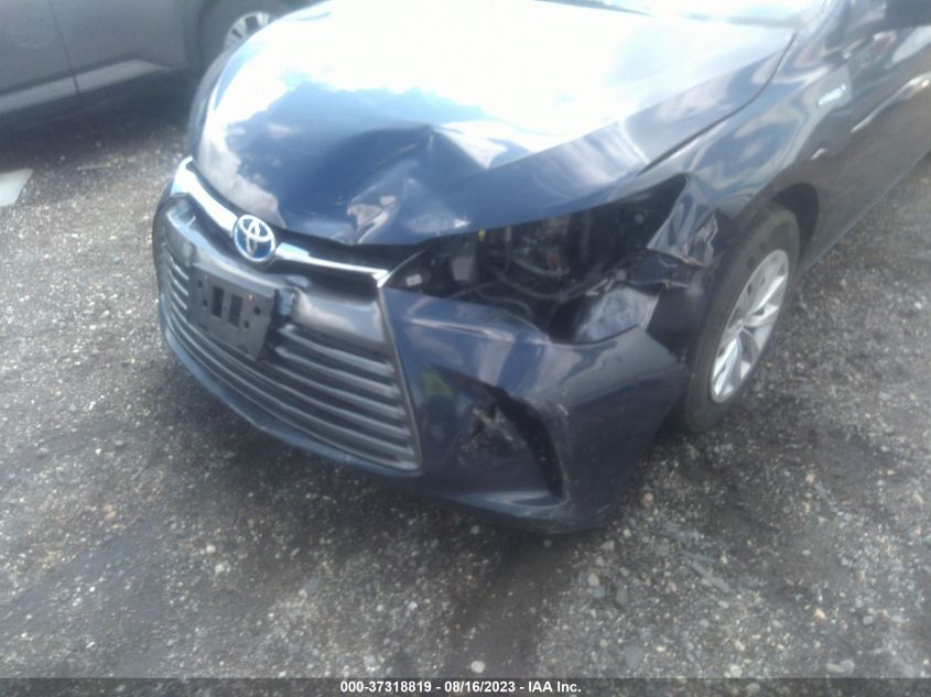2016 TOYOTA CAMRY HYBRID LE/XLE/SE - 4T1BD1FK9GU189970