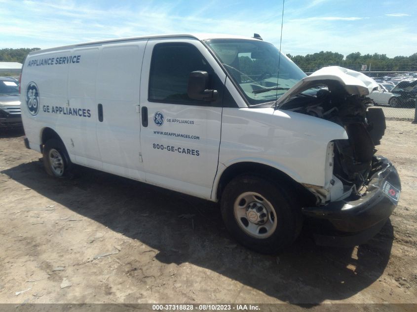 2019 CHEVROLET EXPRESS CARGO VAN - 1GCWGAFG1K1237237