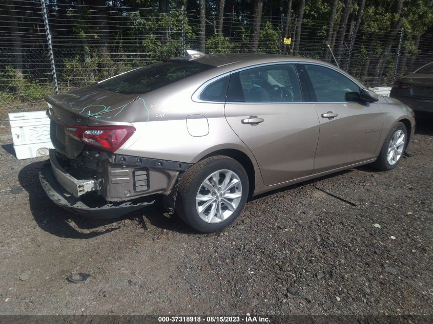 2022 CHEVROLET MALIBU LT - 1G1ZD5ST4NF122230