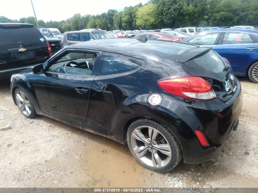 2013 HYUNDAI VELOSTER W/GRAY INT - KMHTC6AD2DU088133