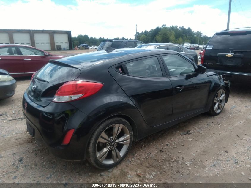 2013 HYUNDAI VELOSTER W/GRAY INT - KMHTC6AD2DU088133
