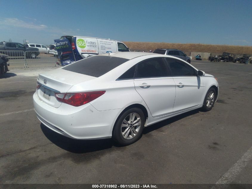 2013 HYUNDAI SONATA GLS PZEV - 5NPEB4AC3DH715492