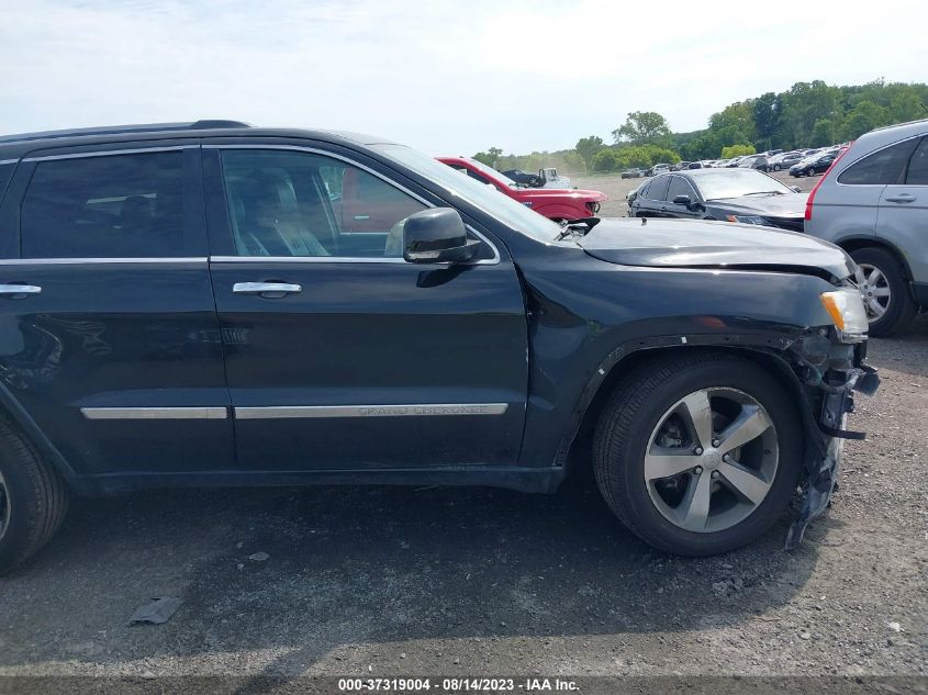 2013 JEEP GRAND CHEROKEE OVERLAND - 1C4RJECTXDC526258