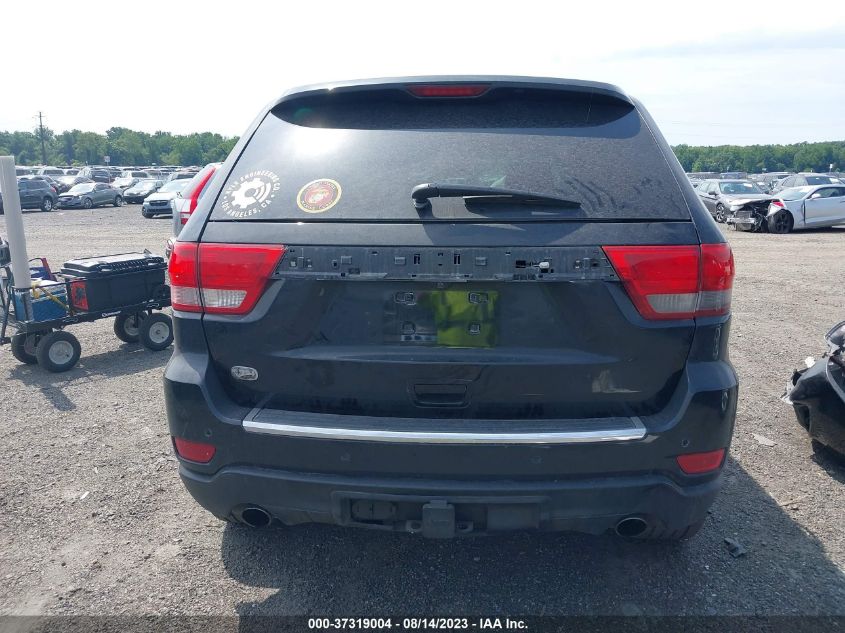 2013 JEEP GRAND CHEROKEE OVERLAND - 1C4RJECTXDC526258