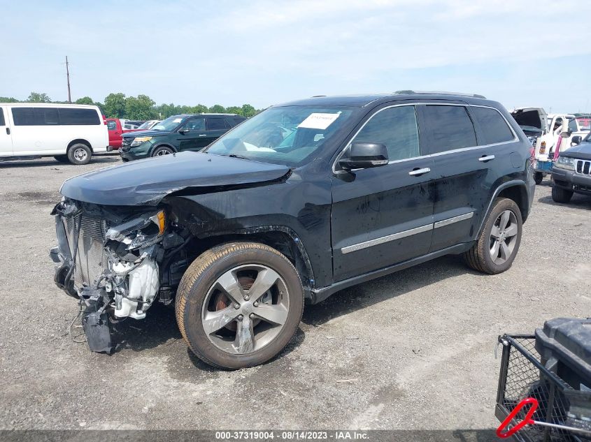 2013 JEEP GRAND CHEROKEE OVERLAND - 1C4RJECTXDC526258