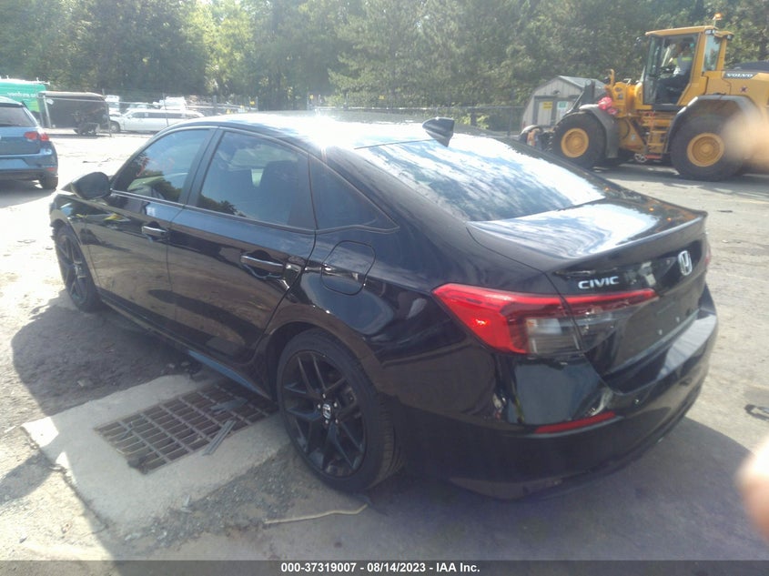 VIN 2HGFE2F50NH569980 2022 HONDA CIVIC SEDAN SPORT