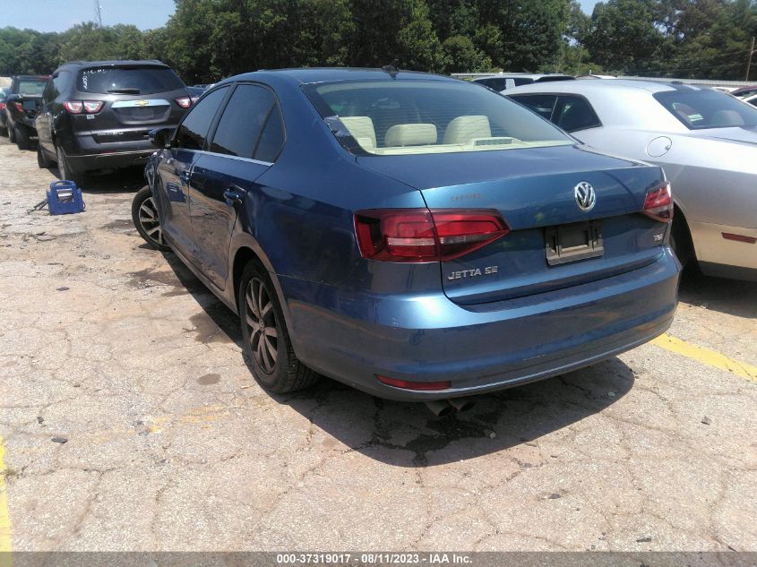2017 VOLKSWAGEN JETTA SE - 3VWDB7AJ2HM387846