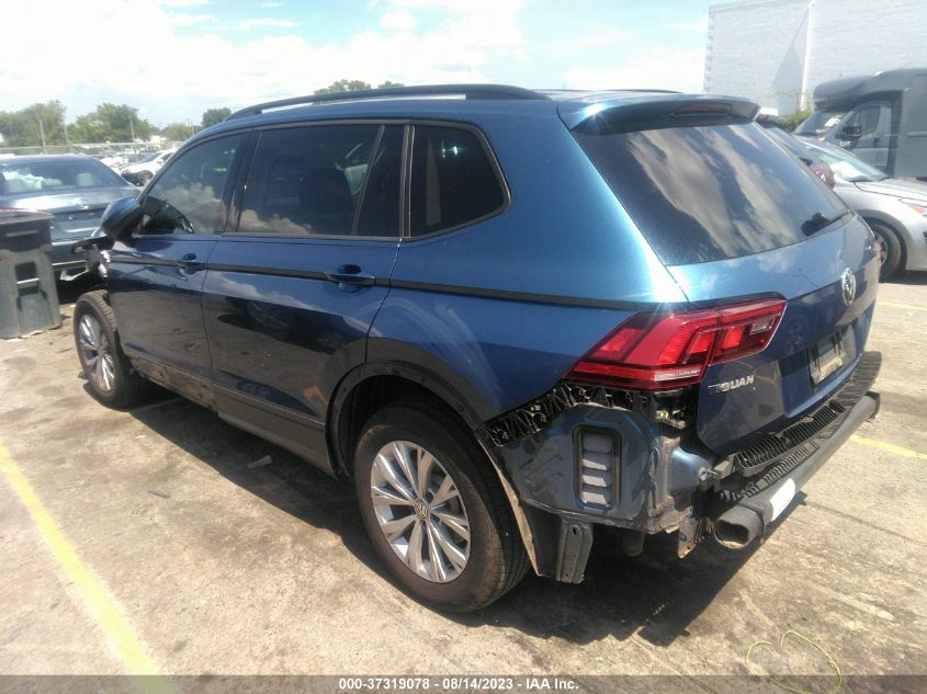 2018 VOLKSWAGEN TIGUAN S - 3VV0B7AX5JM015477